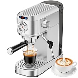 ANYCOLD Espresso Machine 20 Bar, Compact Espresso