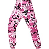 Colorful House Sandy Joggers for Men Casual Cargo Jogger Sweatpants Relaxed Fit Work Pants Stretch Waist Big and Tall