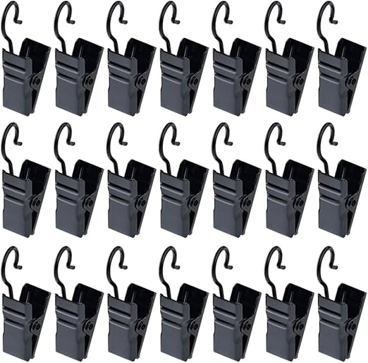 Amazon Com 120 Pcs Metal Hook Clips Baotongle Hanging Curtain