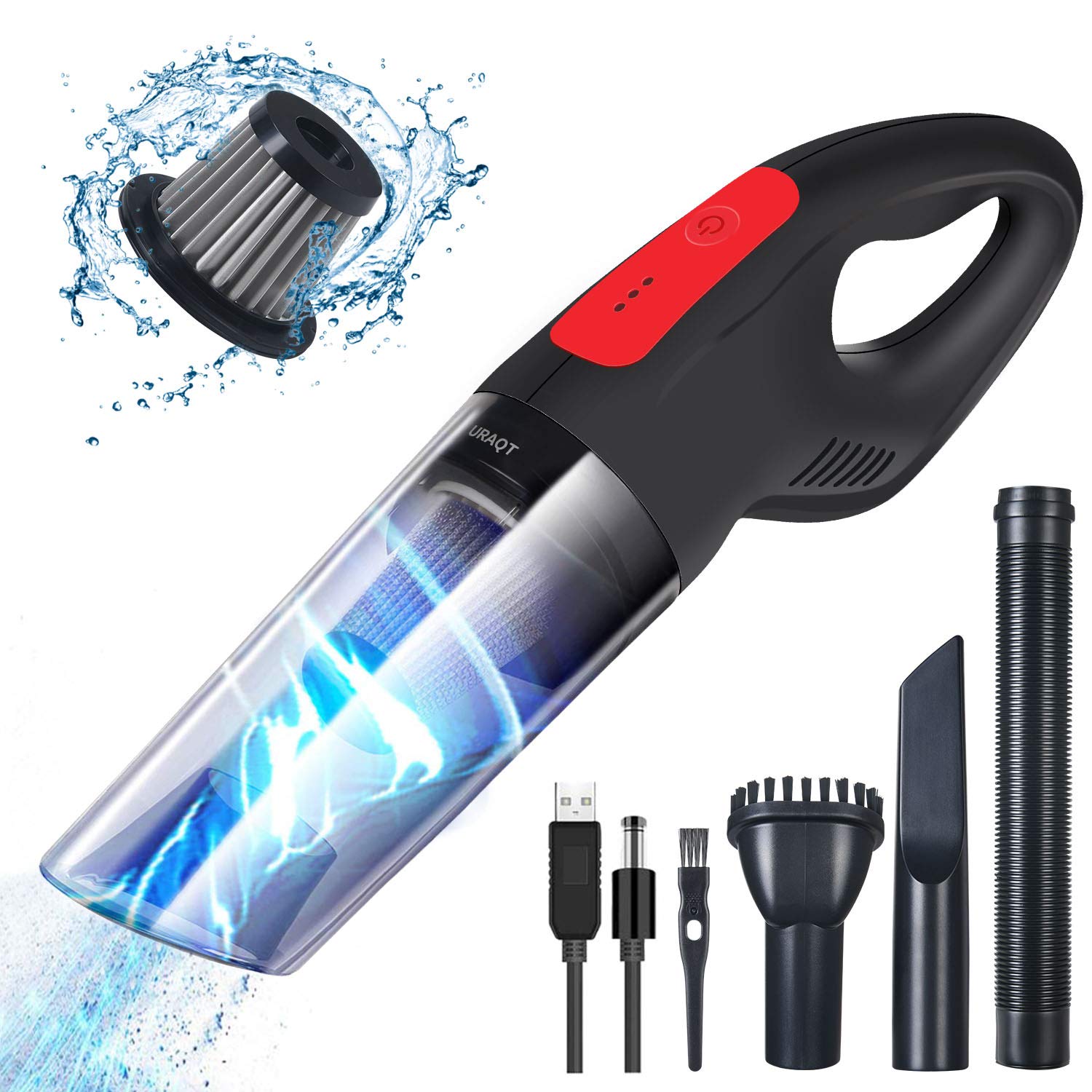 URAQT Handheld Vacuum Cleaner Cordless 