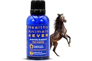 HEALTHYANIMALS4EVER Healthy Animals 4Ever All-Natural Horse Arthritis Support - Helps Prevent Stiffness, Joint Pain & Lameness - Joint Supplements for Horses - Homeopathic & Highly Effective - 300 Tablets
