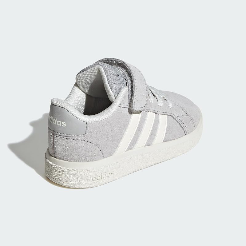 Mixte bébé Grand Court 00S Infants Shoes, Grey Two/Off White/Cloud White, 22 EU — photo 7 sur 8