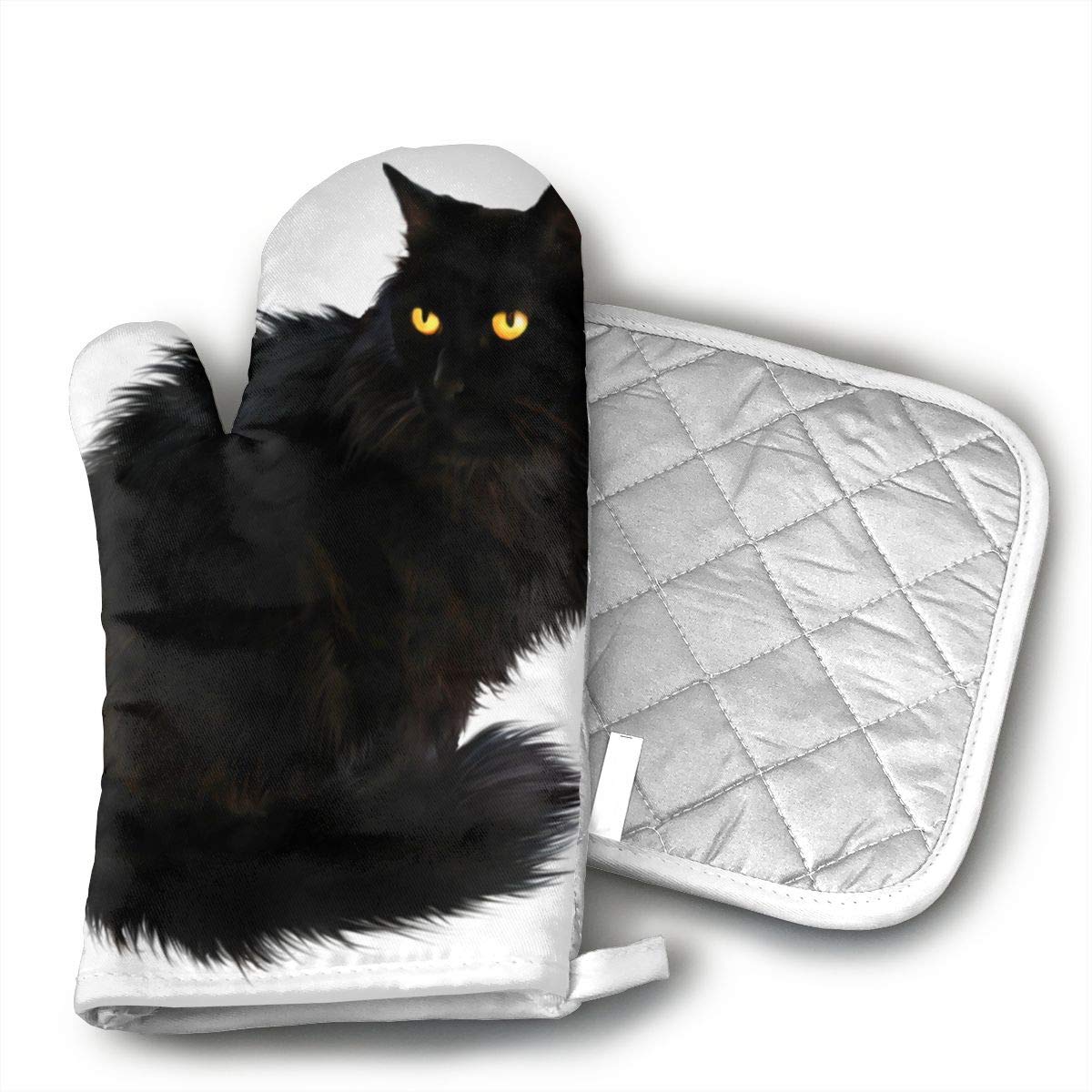 Best Pot Holders And Oven Mitts Featuring Cats