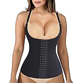 Eleady Womens Waist Trainer Corset Vest Weight Loss Breathable Tank Tops Tummy Control Shapewear Slimming Body Shaper