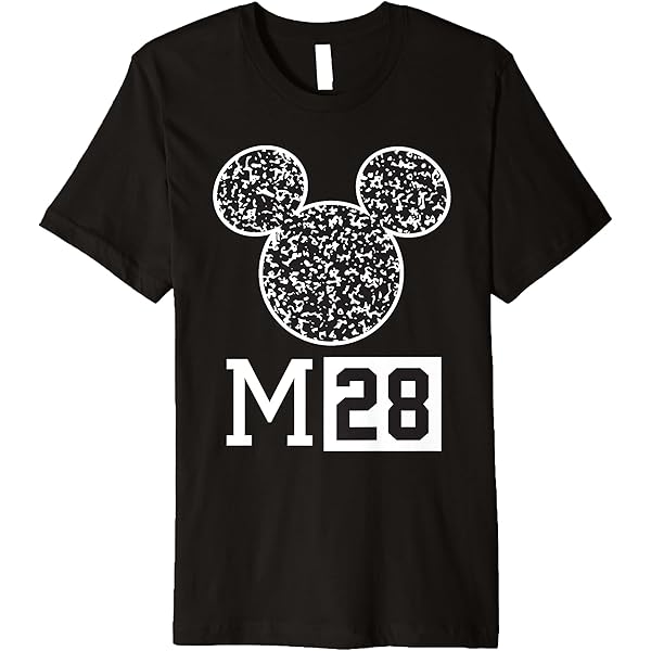 Amazon.com: Disney - Mickey Mouse M28 T-Shirt : Clothing