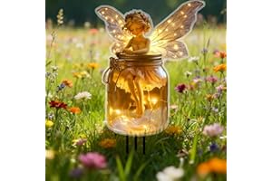 5.2×7.8" Acrylic Bohemian Fairy Garden Decor Stake - for Courtyard, Lawn & Indoor Potted Plants | Ideal for Garden Accent