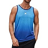 COOFANDY Mens Tank Tops Beach Summer Sleeveless Graphic T Shirts Palm Tree Vacation Quick Dry Muscle Tank