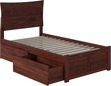 Amazon Com Atlantic Furniture Ar9012114 Metro Platform Bed With 2