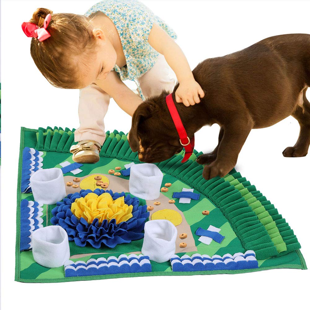 Exquisite Dog Snuffle Mat, Dog Feeding Mat, for Dog Pet Cat Amazon.in