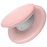 Sinjimoru for MagSafe Phone Grip, Soft Silicone Magnetic Finger Grip for iPhone 17/16/15/14/13, Comfortable One-Touch Holding, M-Tap Tok Pink