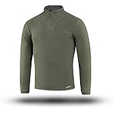 M-Tac Men's Tactical Fleece Pullover – Polartec Micro Series 1/4 Zip Underwear Sweater