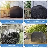 Estefanlo BBQ Covers Waterproof Heavy Duty Large 145x61x117cm view 5