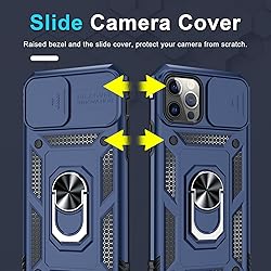 Janmitta Case for iPhone 13 Pro Phone Cover Built