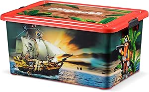 PLAYMOBIL - Caja de almacenaje de plástico, 23 L, 45 x 32 x ...