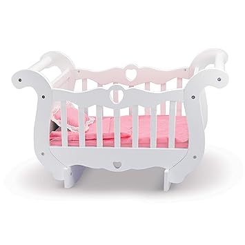 Buy Melissa Doug Wooden Doll Crib Online At Low Prices In India Amazon In