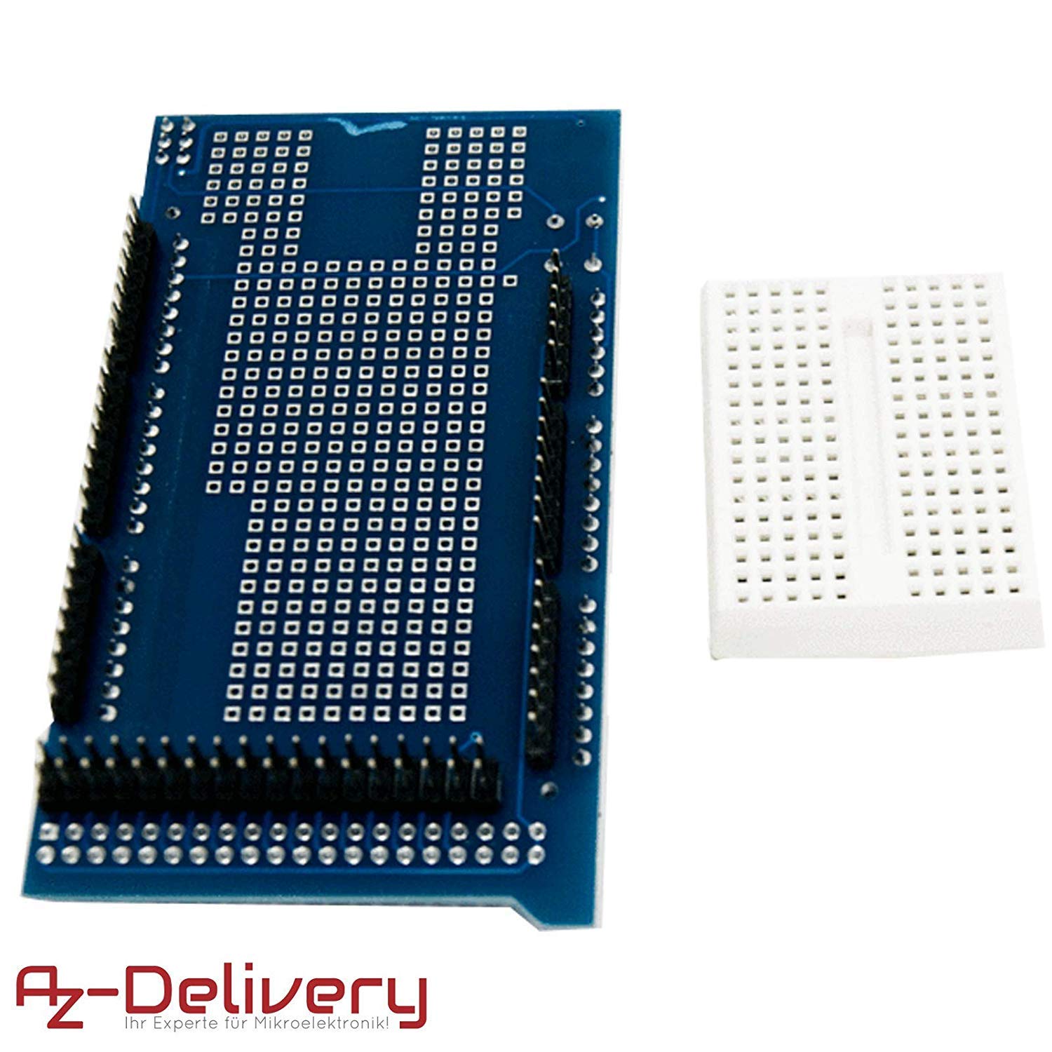 AZDelivery 5 pcs Prototyping Prototype Shield with Mini Breadboard ...