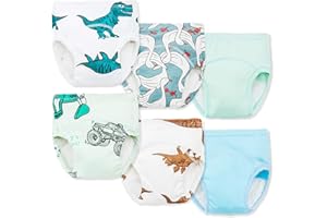 Joyo roy 1T Potty Training Pullups Underwear for Boys Toddler Training Potty Training Panties Training Panties Little Boys Underwear 100% Cotton Potty Training Potty Easy Ups Training