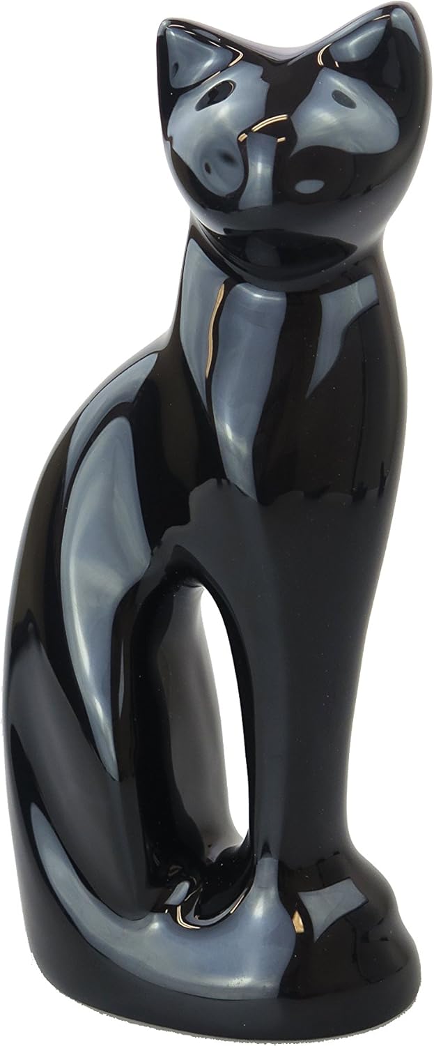 Love to Treasure Cat Shaped Urn for Pet Cat Ashes Cremation
