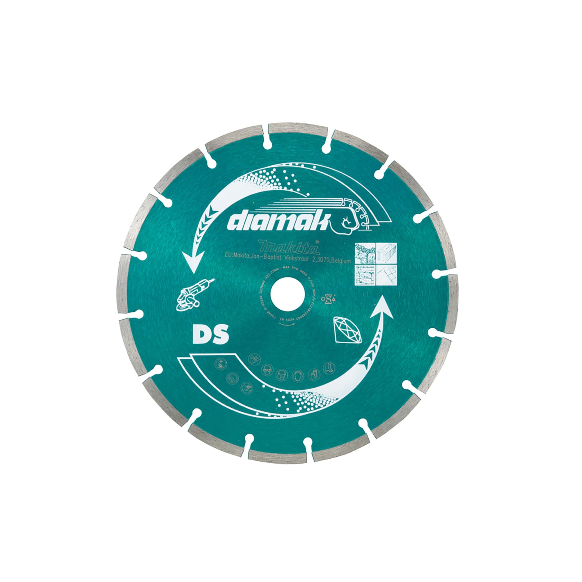 Makita D-61123 Diamak Segmented Rim