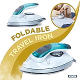 Status Travel Steam Iron 1000W Dual Voltage Compact Iron White Green view 4
