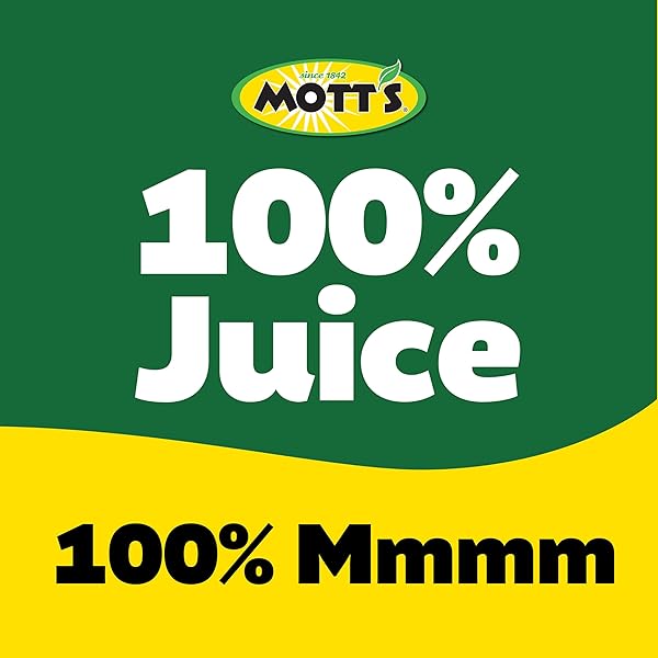 MOTT’S 100% ORIGINAL APPLE JUICE, 8 FL OZ BOTTLES, 24 COUNT (4 PACKS OF 6), 2 SERVINGS OF FRUIT, 100% FRUIT JUICE, GLUTEN-FREE, CAFFEINE-FREE, KOSHER, CONTAINS NO ARTIFICIAL COLORS OR SWEETENERS