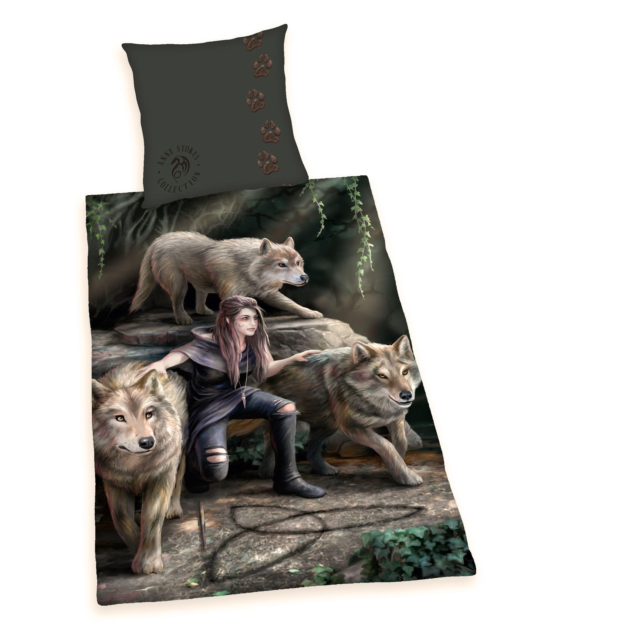 Herding Bedding Set, Multicolored, 135 x 200 cm