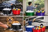 Tubtrugs SP15PST 15 Litre Small Shallow Tubtrug Pistachio view 3