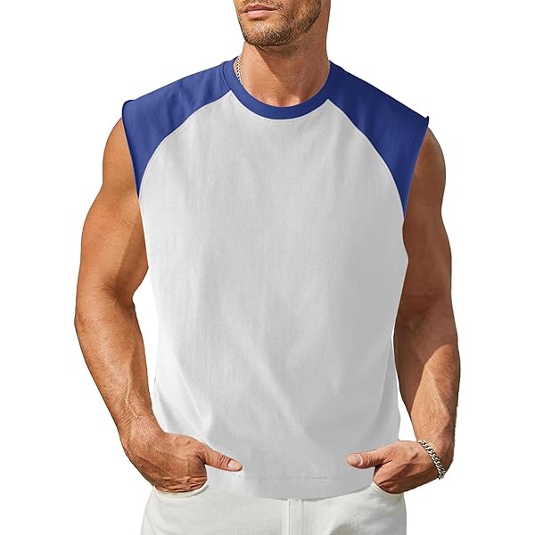 Cutoff Raglan Tanktop ホワイト SLEEVELESS RAGLAN - WHITE – dinoapparel.com