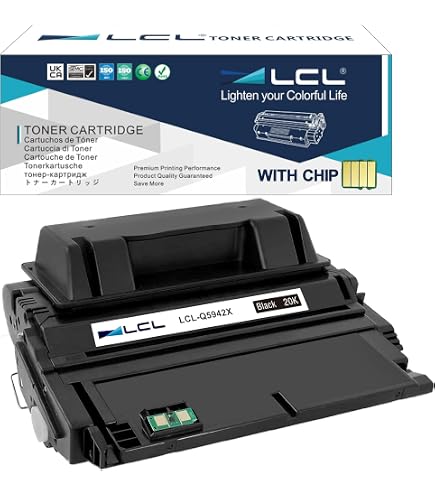 High-Yield Toner Cartridge Compatible With HP 42A (Q5942A) For LaserJet 4200, 4300, 4250, 4350