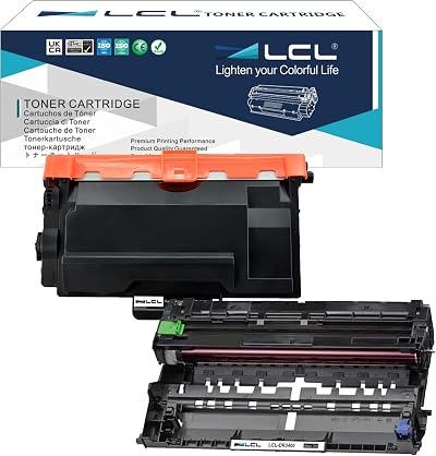 LCL TN3480 TN3430 Toner 8000pg + DR3400 Drum 30000pg for Brother HL L5000D
