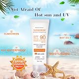 HURRISE Max SPF 90 Sunscreen Cream Moisturizing Whitening Sunblock Face Body 40g view 2