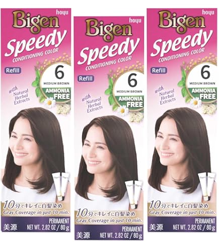 Amazon.com : Bigen Speedy Hair Color, Natural Black 881 (40g + 40g