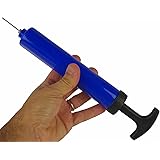 Isokinetics Inc. Brand Economical Needle Nose Pump for Exercise/Balance Cushions - Includes Needle Nose and Regular Nozzle