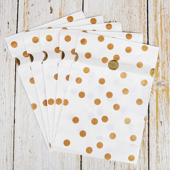 Paper Party Supplies Party Supplies A Treat From The New Mr 5 X 7 Food Safe Mrs Set Of 10 Smith Paper Wedding Favor Treat Bags With Graphic Polka Dot Design