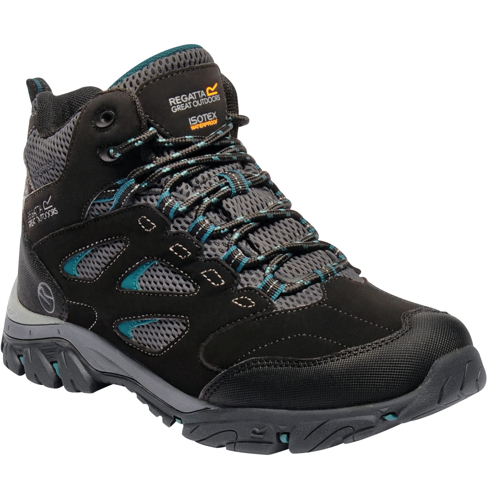 Regatta Womens Holcombe IEP Walking Boots - Black Deep Lake - 3 UK