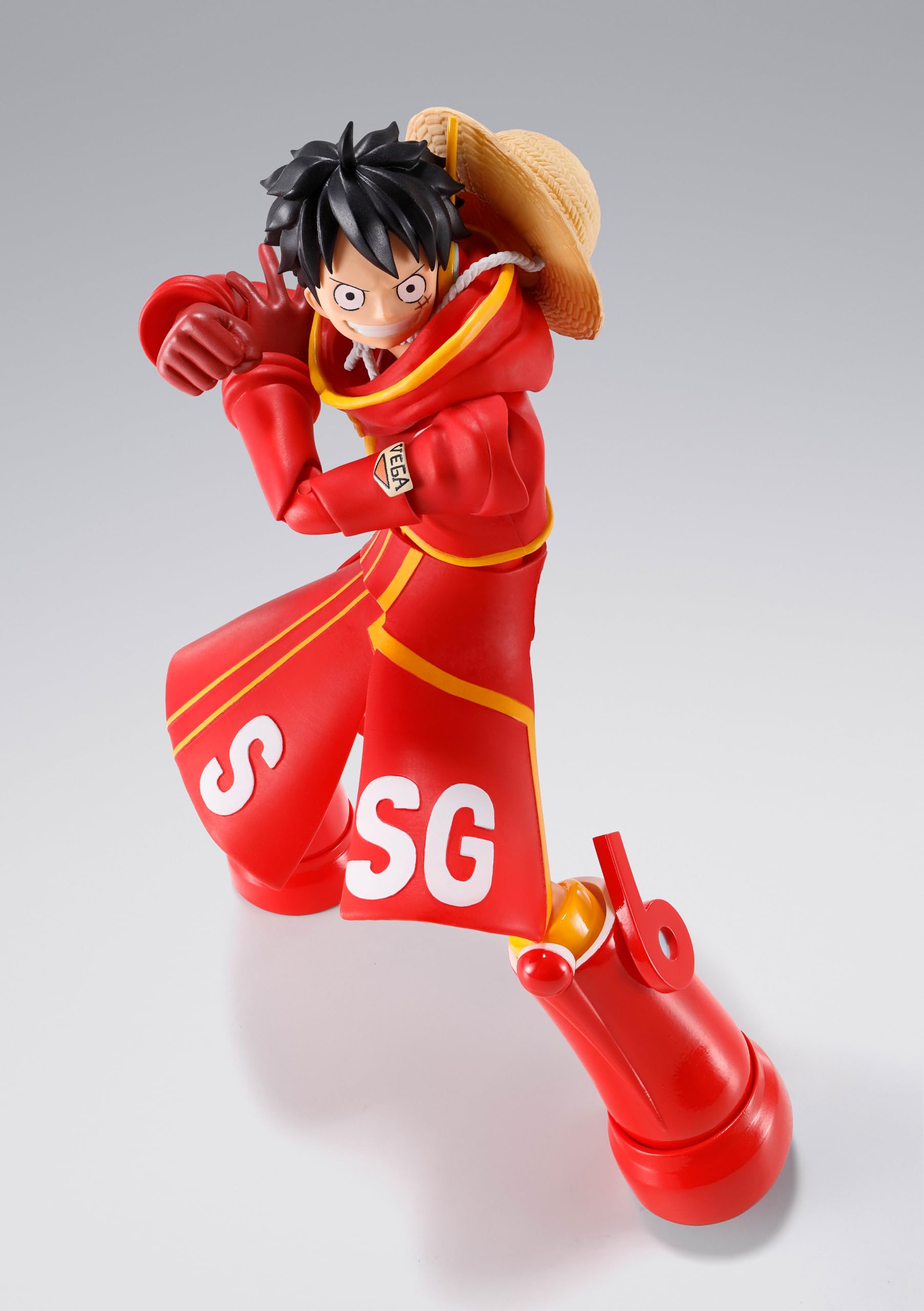 TAMASHII NATIONS - One Piece - Monkey D. Luffy -Future Island Egghead- S.H.Figuarts Action Figure