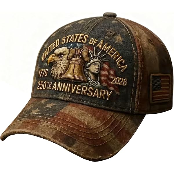 Amazon.com: United States 250th Anniversary Hat USA 250