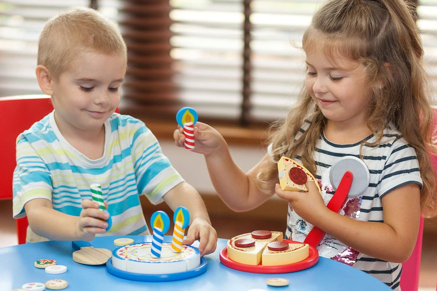 melissa and doug pizza and birthday cake