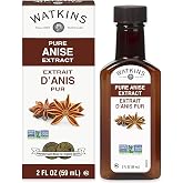 Watkins Pure Anise Extract, 2 oz. Bottles, Pack of 6 (Packaging May Vary)