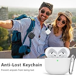 Ljusmicker for AirPods 4 Case Cover 2024 with