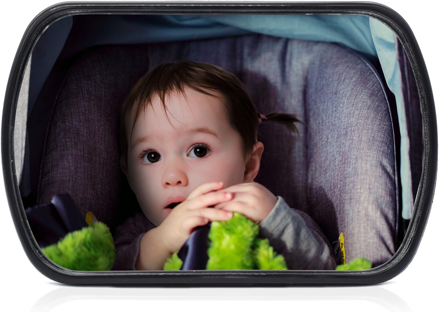 Carto Mirror for Baby Carriers, Rotatable, 16.8&nbsp;x 10.5&nbsp;cm, Easy to Fit, For An All-Round Good And Safe Feeling