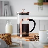 VonShef 8 Cup Cafetiere 1L French Press Copper Stainless Steel Heat Resistant view 6