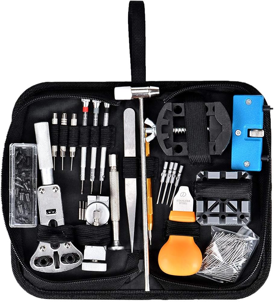 Kit De Réparation De Montre - Outils Pour Bracelet, Tige, Pointeau - Neuf