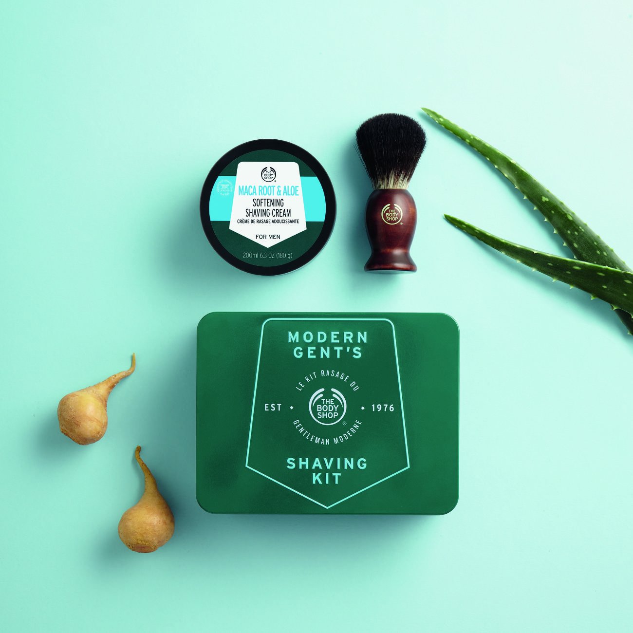 body shop mens shaving kit