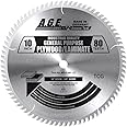 A.G.E. Series - Laminate 10" X 80T Tcg 5/8" Bore (MD10-801)