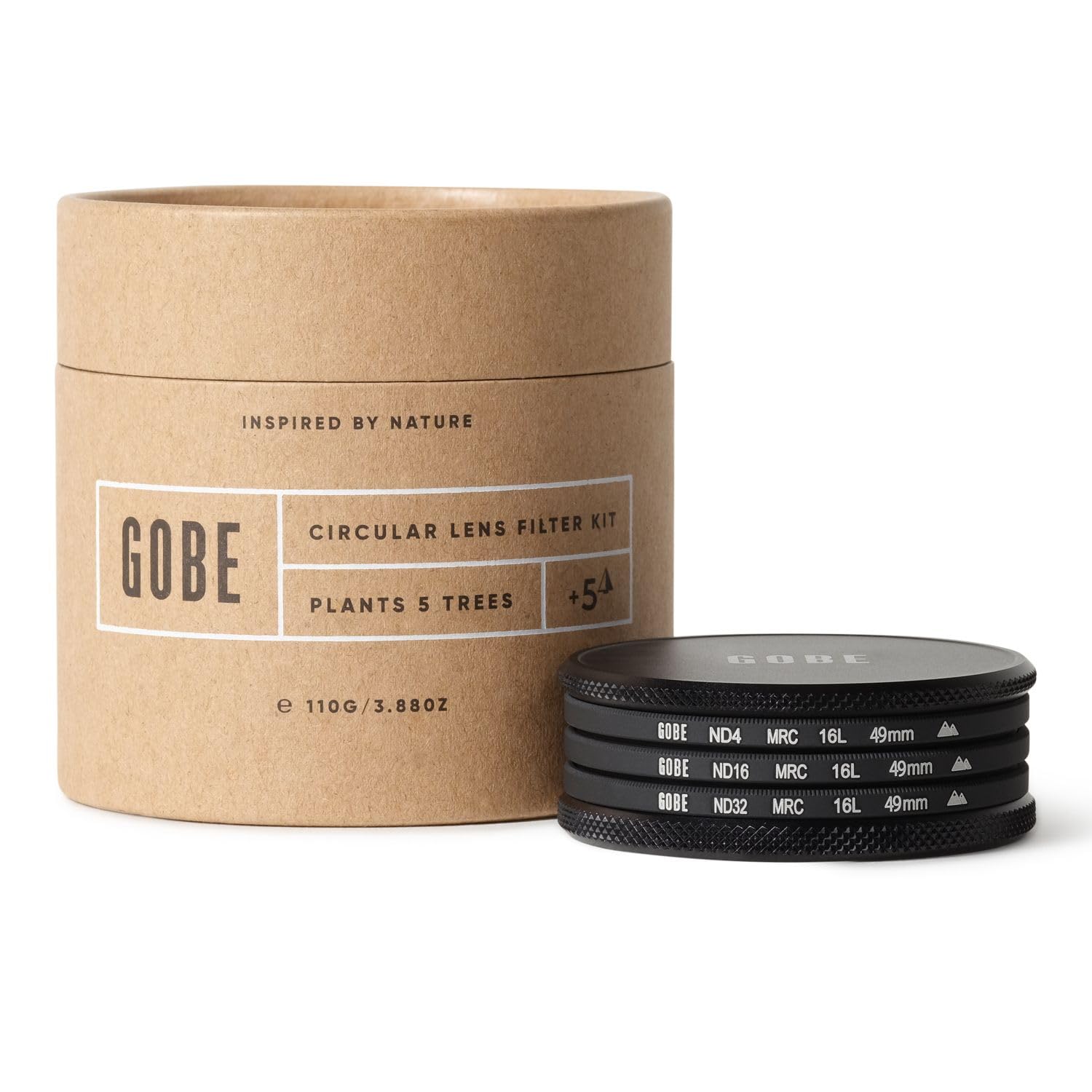 Gobe ND Filter Kit 49mm MRC 16-Layer: ND4, ND16, ND32