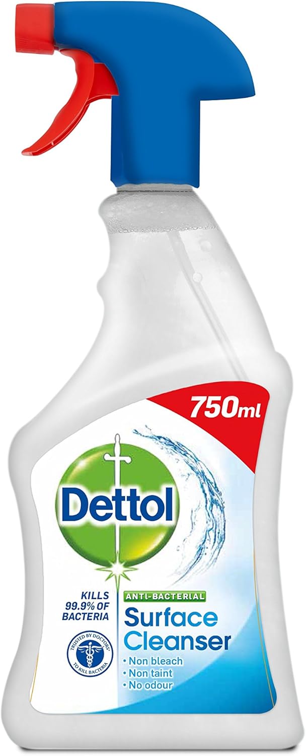 Dettol Antibacterial Surface Cleanser Spray 750 ml Amazon.co.uk