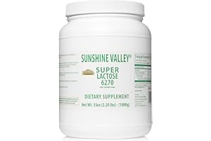 Sunshine Valley Super Lactose Powder Sugar—Natural Food Stabilizer—Lactose Homebrew in Beer Making—Low Carb Sugar Replacement—Healthy Sweeteners for Cooking & Baking, Sugar Powder Filler