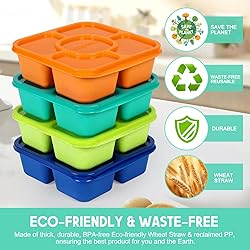 Caperci Original Lunchable Snack Containers for