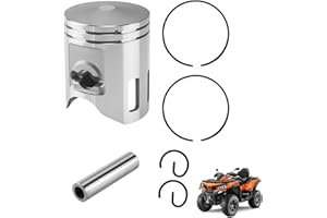 JOYYANGFANG 90cc 50mm/1.97" Piston Ring 12mm/0.47" Pin Bearing Fit for Jog 2-Stroke Scooter ATV Moped Motor 2 Stroke